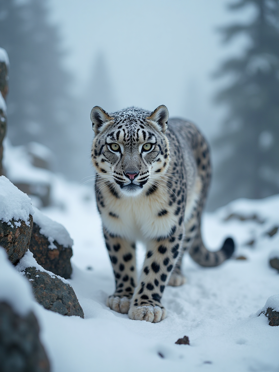 Snow Leopard Photography