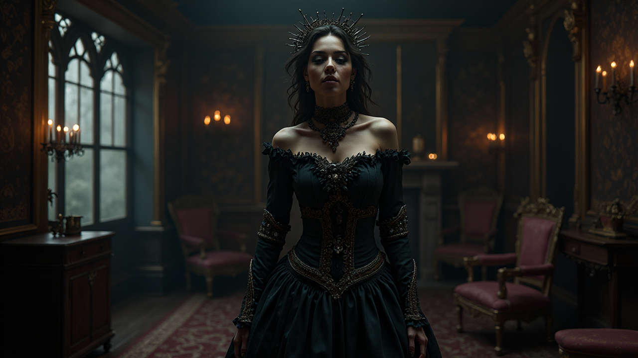 Gothic Woman Portrait