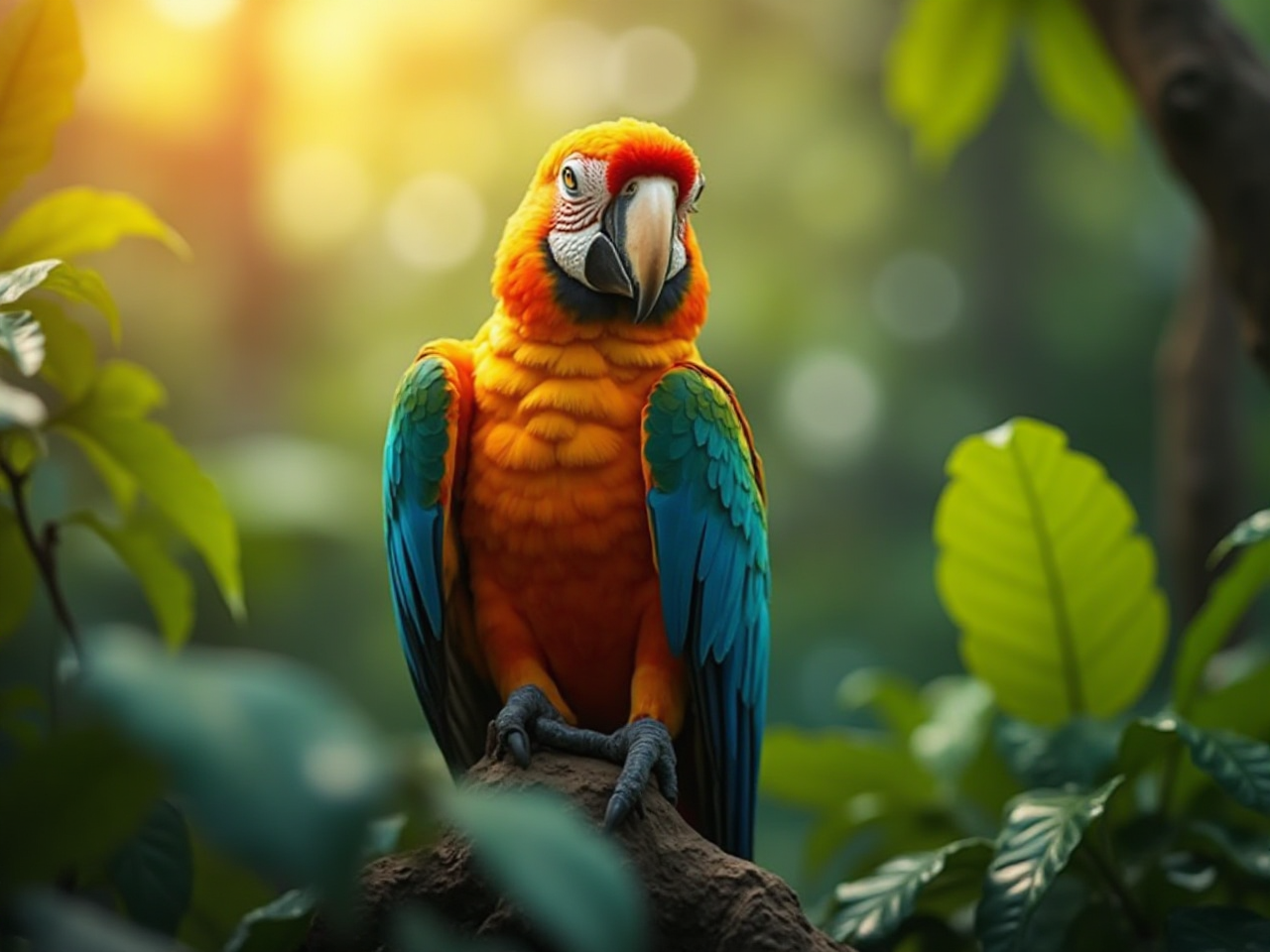 Caribbean Macaw