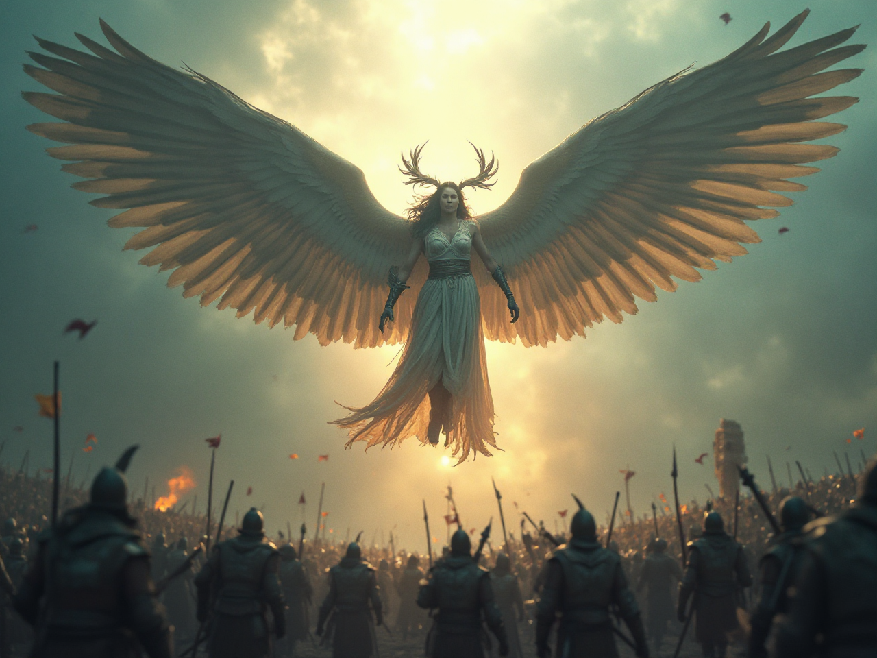 Valkyrie Battle Scene