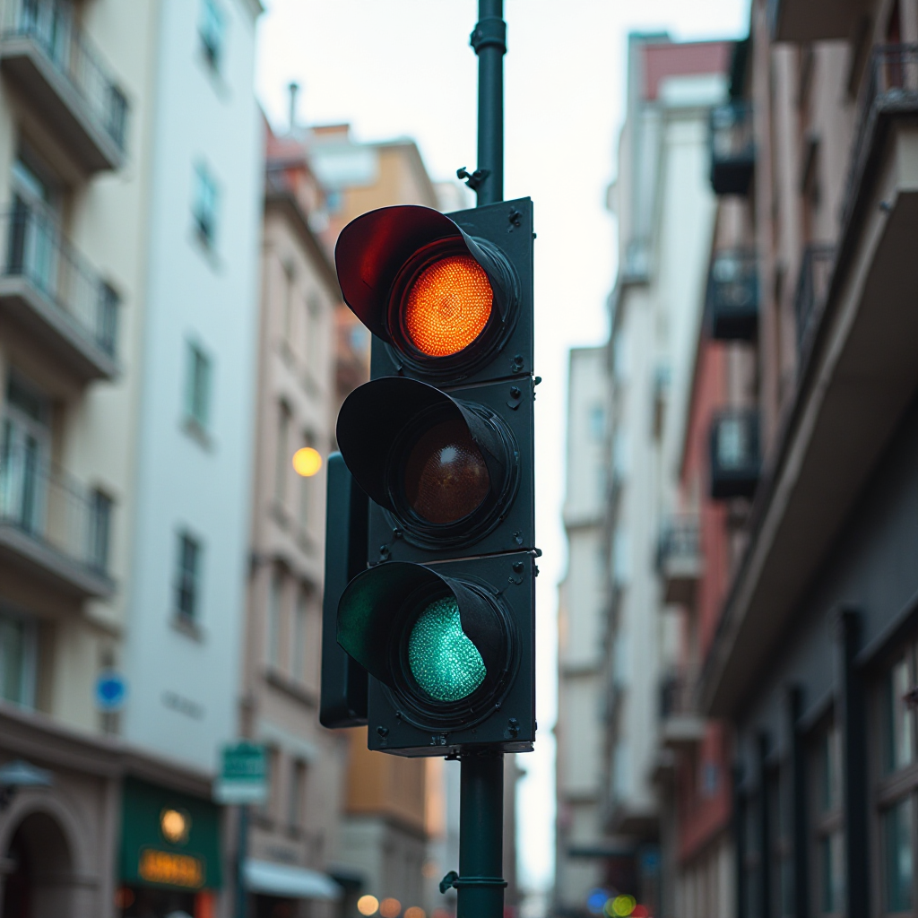 Aesthetic Traffic Light