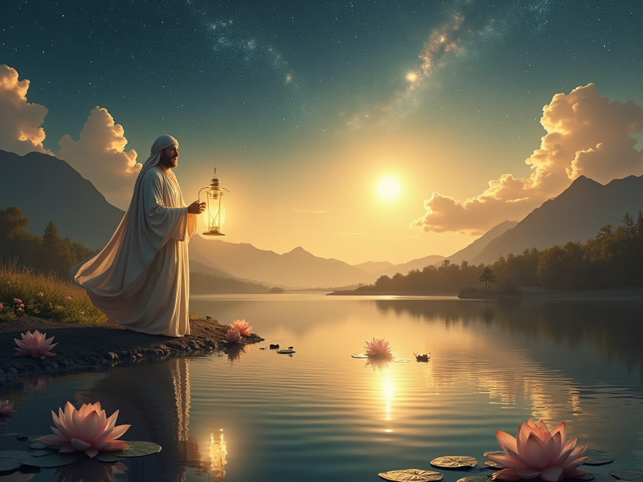 Serene Sufi Master