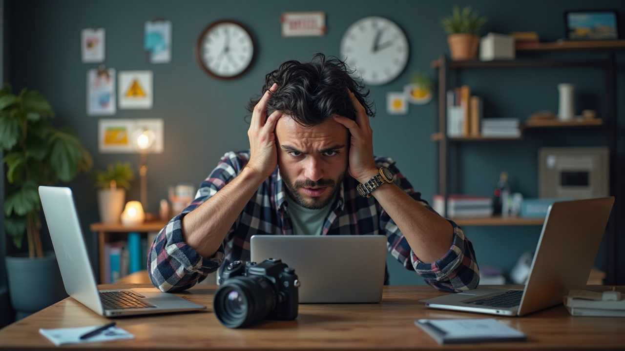 Frustrated Photographer