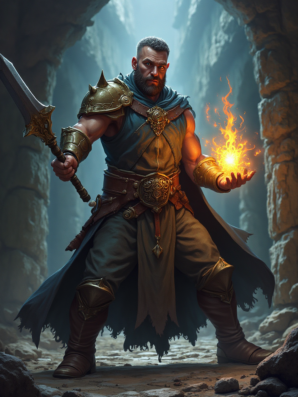Muscular Cleric