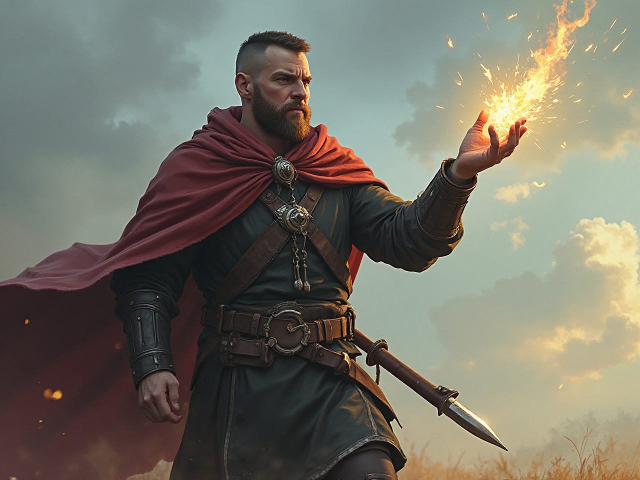 Windy Battlefield Mage