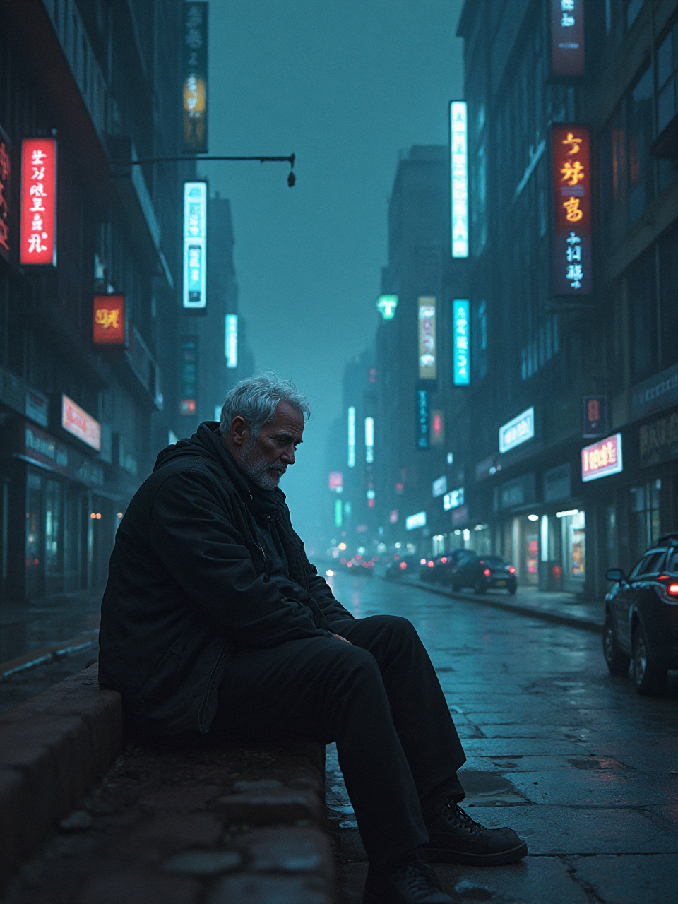 Serene Old Man