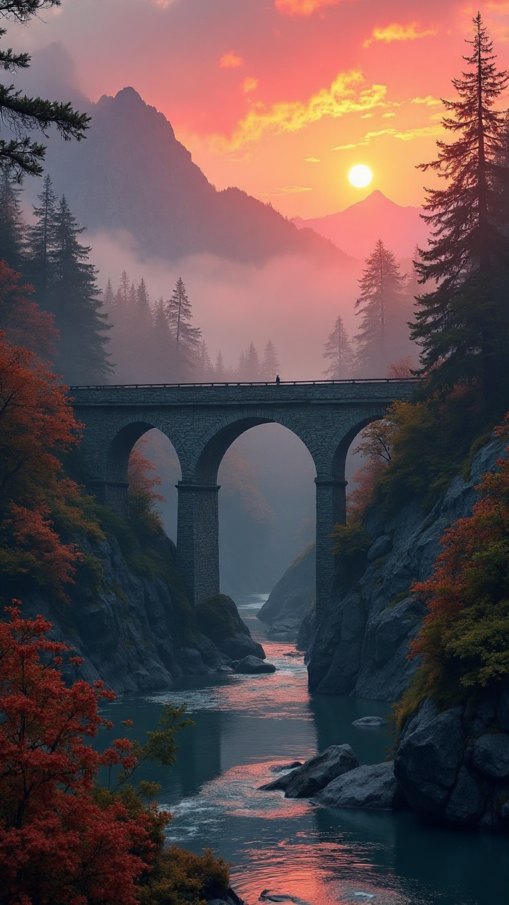 Autumn Bridge